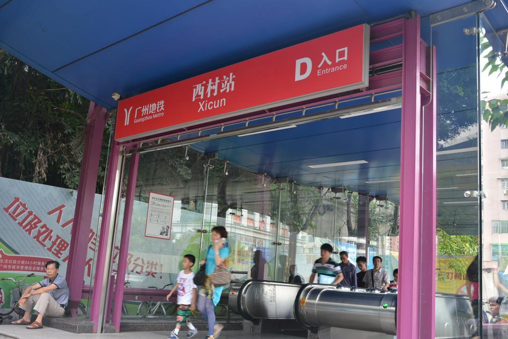 Mahattan International Apartment Guangzhou Eksteriør billede