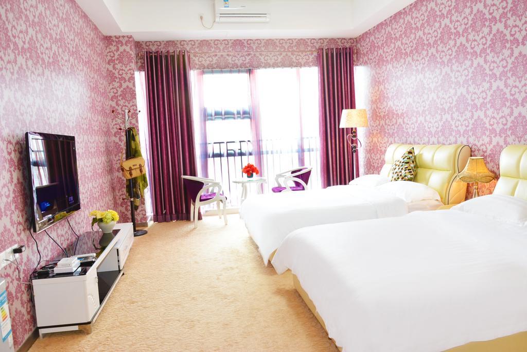 Mahattan International Apartment Guangzhou Værelse billede